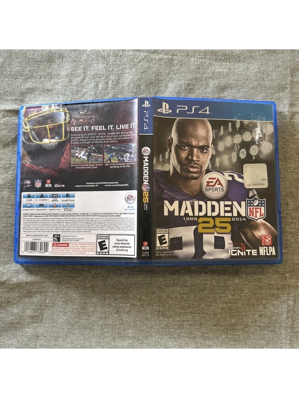 Madden NFL 25 🏈 Sony PlayStation 4 🏈 PS4 🏈 TESTED 🏆 CIB + INSERTS 💥